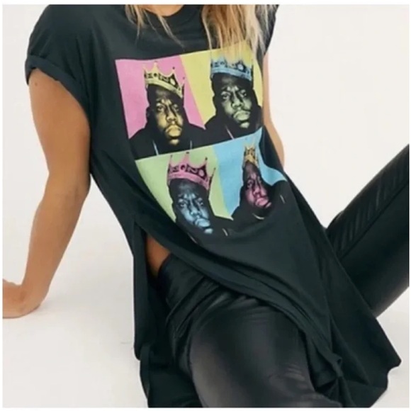 Daydreamer Dresses & Skirts - Daydreamer Free People High Low Biggie Short Sleeve Tunic Tee Shirt Dress XS